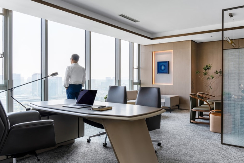 1700㎡科技研發公司辦公室裝修設計欣賞-辦公室裝修設計效果圖-第1張圖片-上海古都建筑設計集團