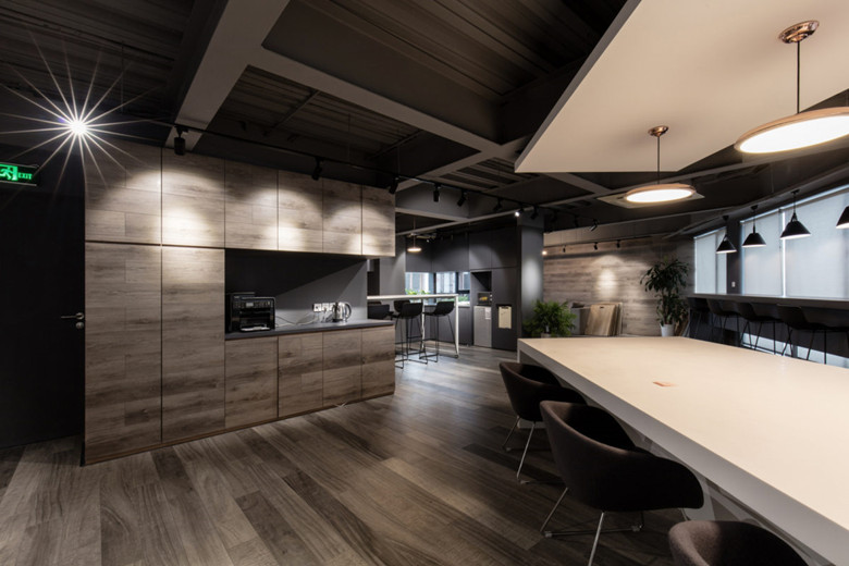 800平米地板品牌公司辦公空間設計方案-辦公室裝修設計效果圖-第4張圖片-上海古都建筑設計集團