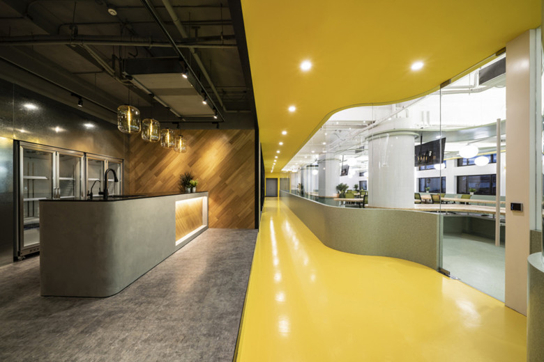 上海辦公室設(shè)計(jì)2600㎡電子公司辦公室裝修-辦公室裝修設(shè)計(jì)效果圖-第6張圖片-上海古都建筑設(shè)計(jì)集團(tuán)