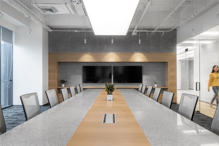 2000平廣告公司高端辦公室設計效果-辦公室裝修設計效果圖-第5張圖片-上海古都建筑設計集團