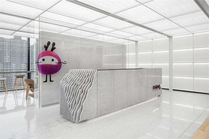 2000平廣告公司高端辦公室設計效果-辦公室裝修設計效果圖-第2張圖片-上海古都建筑設計集團