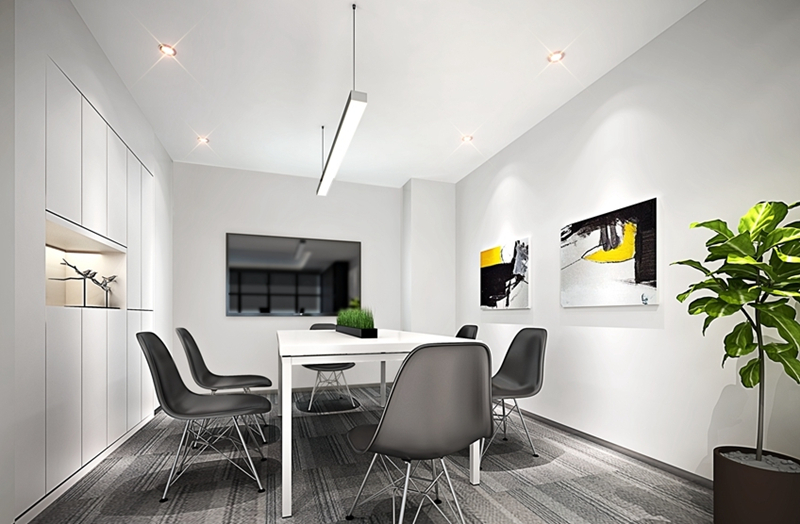 IT網絡信息公司辦公室設計裝修效果-辦公室裝修設計效果圖-第3張圖片-上海古都建筑設計集團